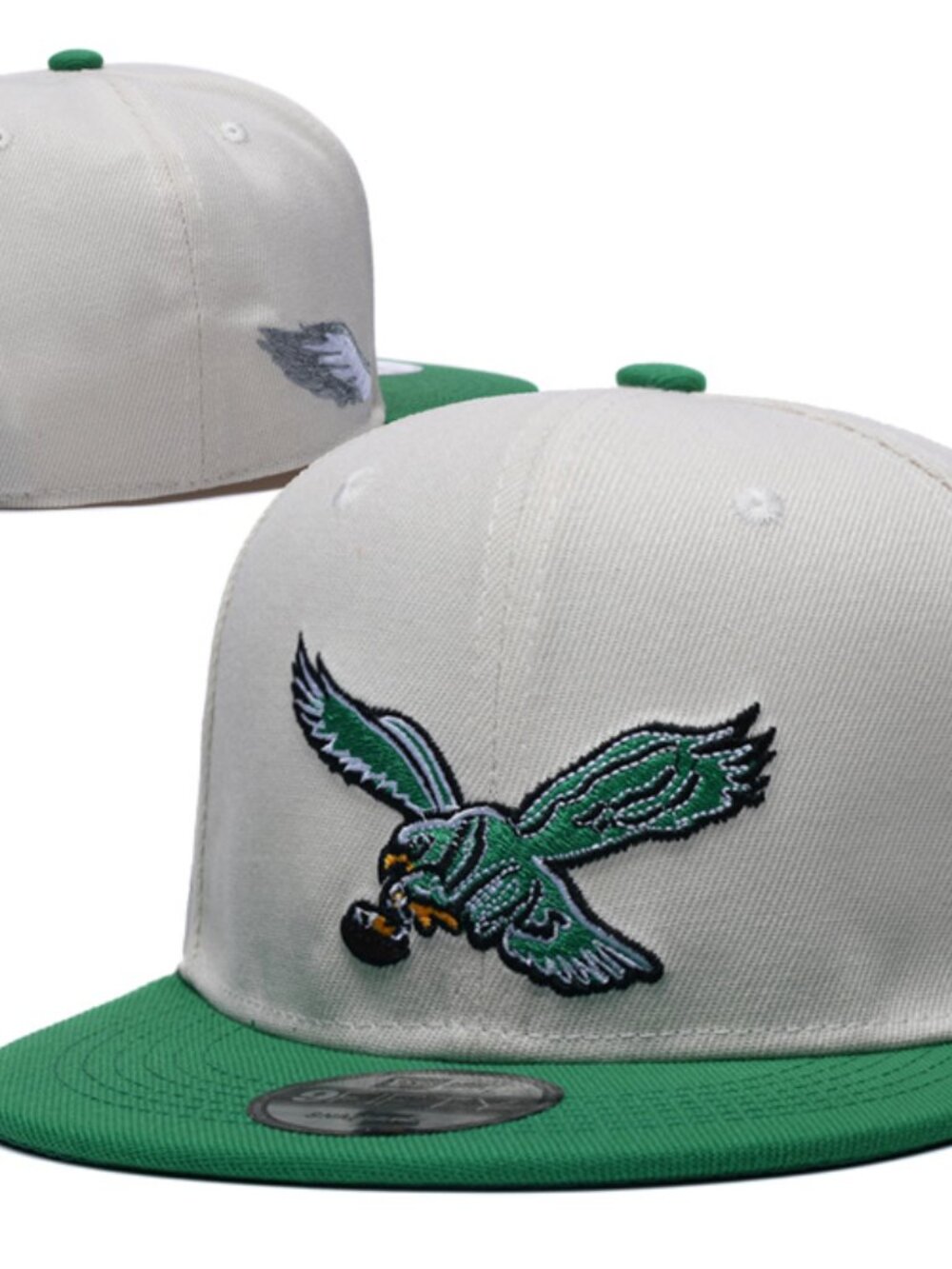 Philadelphia Eagles 9Fifty Kelly Green Adjustable Adult Size SnapBack Ball Cap